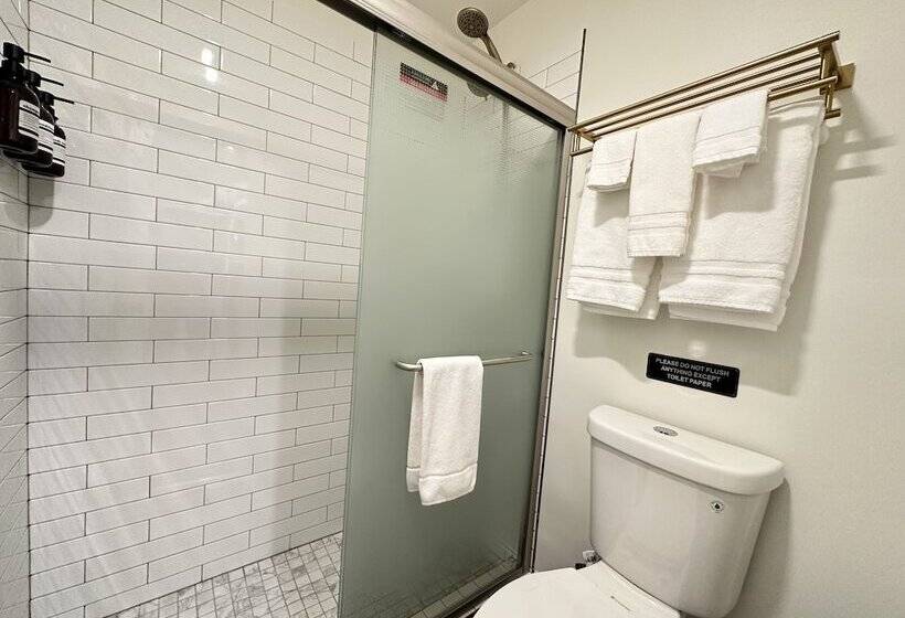 غرفة قياسية سرير مزدوج, Bay Inn Of Petoskey