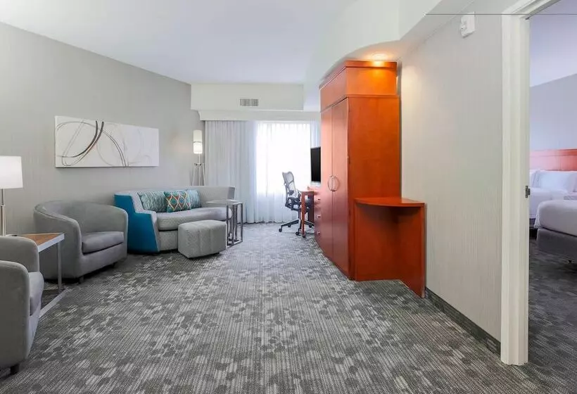 2ダブルベッドのスタンダードルーム, Courtyard By Marriott San Jose Campbell