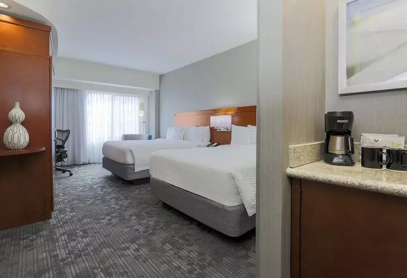2ダブルベッドのスタンダードルーム, Courtyard By Marriott San Jose Campbell