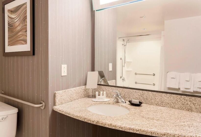 适合残疾人士使用的带双人床的标准间, Courtyard By Marriott San Jose Campbell