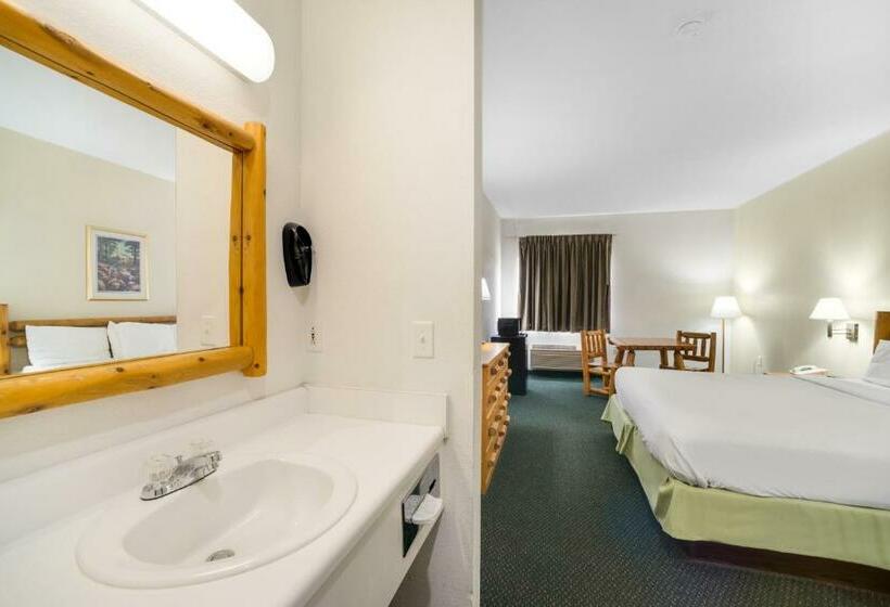 غرفة قياسية سرير كينج, Knights Inn New Florence