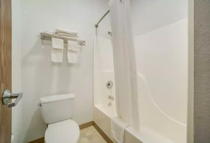 キングサイズベッドのスタンダードルーム, Knights Inn New Florence