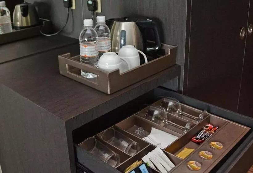 キングサイズベッドのデラックスルーム, Sama Sama Hotel Kl International Airport