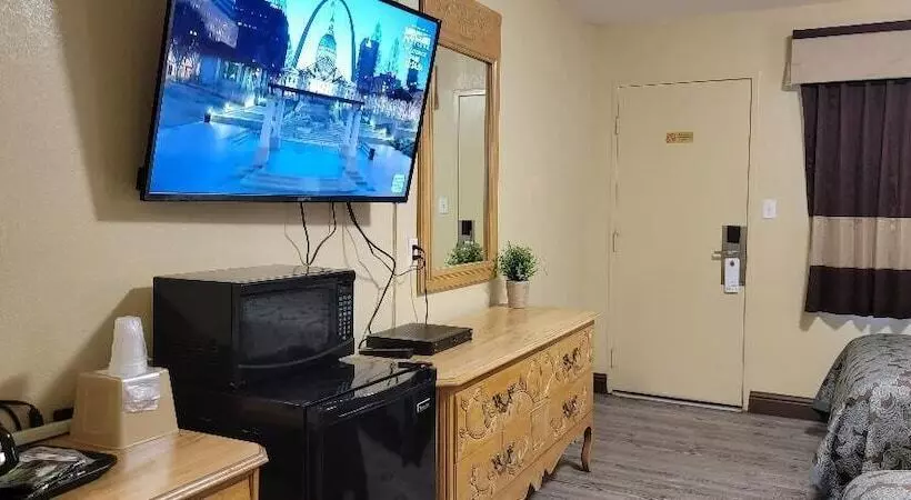 2ダブルベッドのスタンダードルーム, Lakeview Inn Lucerne