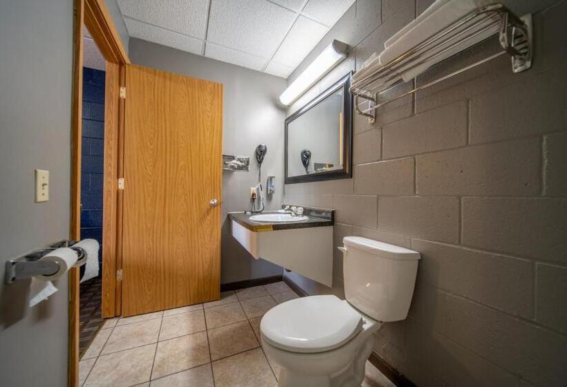 חדר סטנדרט עם מיטת קינג, Sleep Ees Inn, Saginaw & Shields