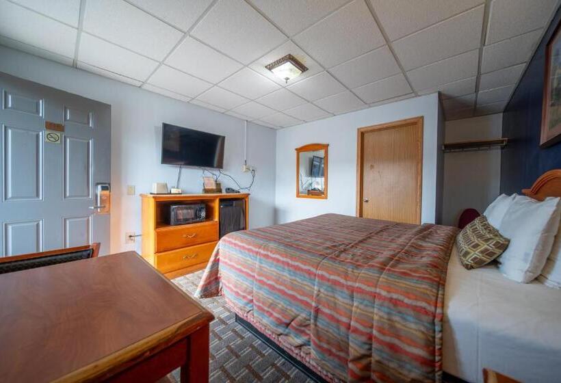 חדר סטנדרט עם מיטת קינג, Sleep Ees Inn, Saginaw & Shields