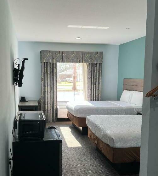 חדר סטנדרט שתי מיטות זוגיות, Americas Best Value Inn Sulphur