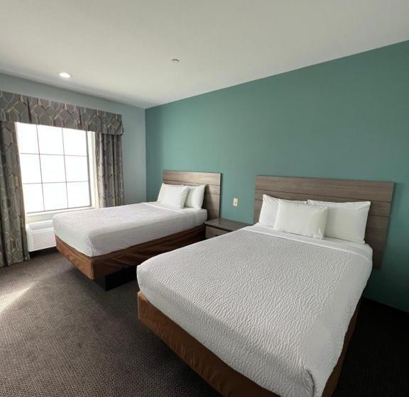 스탠다드 룸 더블 침대 2개, Americas Best Value Inn Sulphur