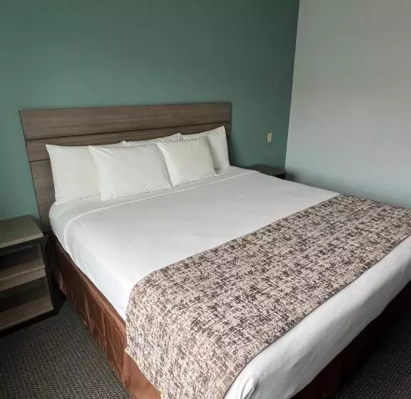 キングサイズベッドのスタンダードルーム, Americas Best Value Inn Sulphur