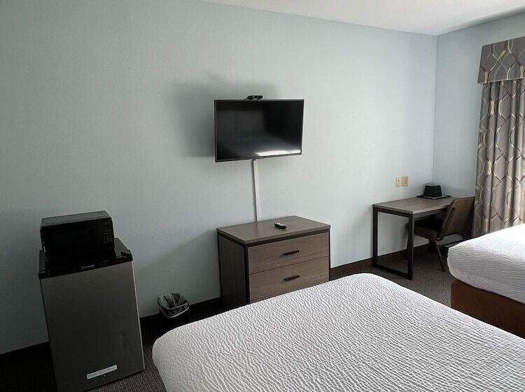 غرفه قياسيه سريرين مزدوجين, Americas Best Value Inn Sulphur
