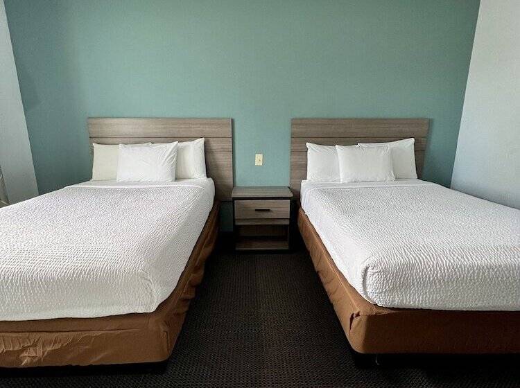 스탠다드 룸 더블 침대 2개, Americas Best Value Inn Sulphur