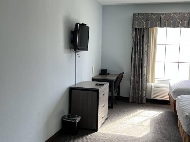 غرفه قياسيه سريرين مزدوجين, Americas Best Value Inn Sulphur