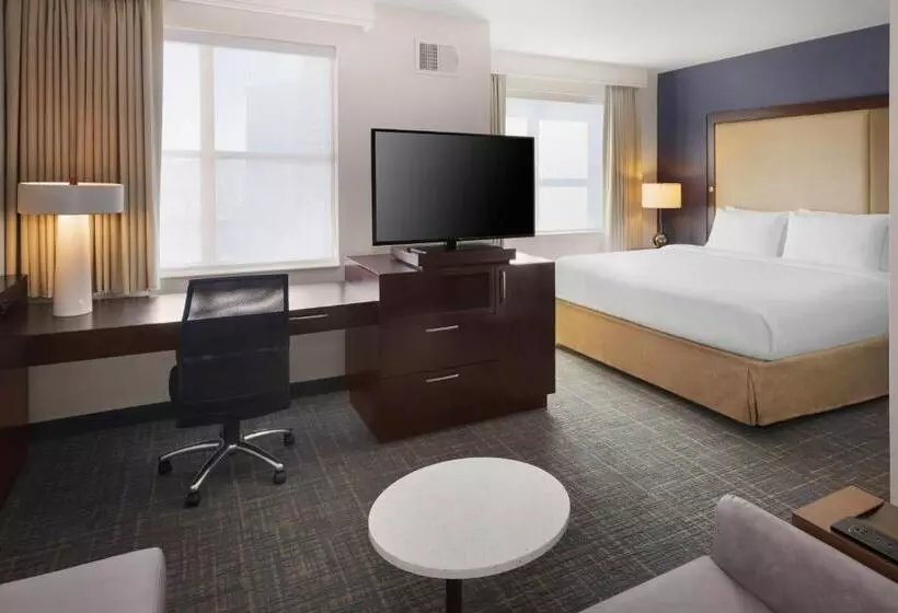 キングサイドベッドのスタンダードワンルーム, Residence Inn By Marriott Fairfax City