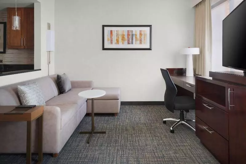 キングサイズベッドのスイートルーム, Residence Inn By Marriott Fairfax City