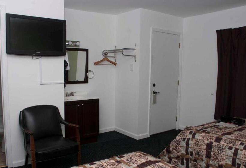 غرفه قياسيه سريرين مزدوجين, Travelier Motel   Macon