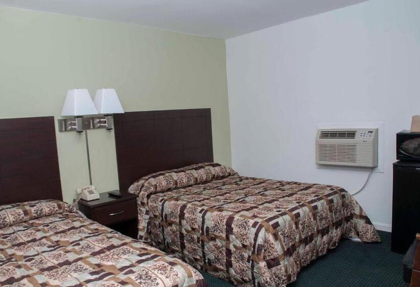 غرفه قياسيه سريرين مزدوجين, Travelier Motel   Macon
