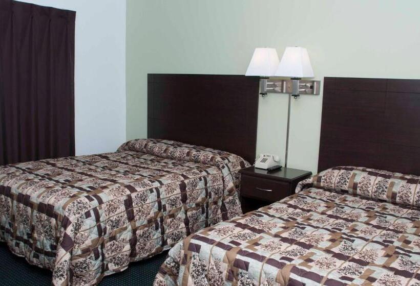 غرفه قياسيه سريرين مزدوجين, Travelier Motel   Macon
