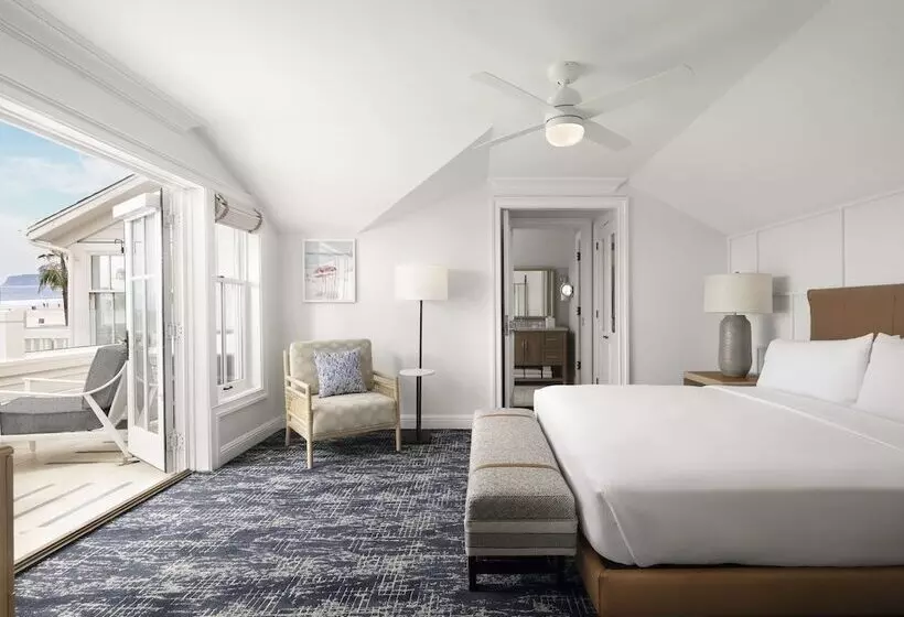 キングサイズベッドのスイートルーム, Beach Village At The Del, Lxr Hotels & Resorts