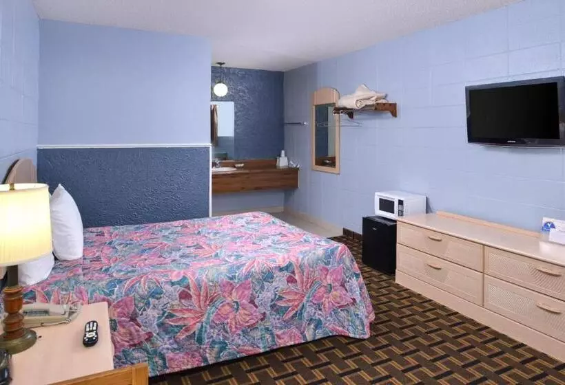 キングサイズベッドのスタンダードルーム, Americas Best Value Inn & Suites Branson   Near The Strip