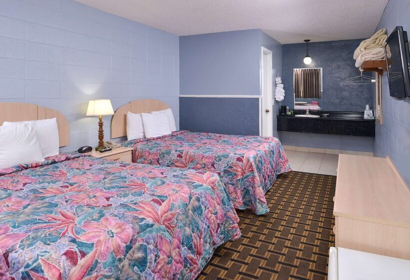 غرفه قياسيه سريرين مزدوجين, Americas Best Value Inn & Suites Branson   Near The Strip