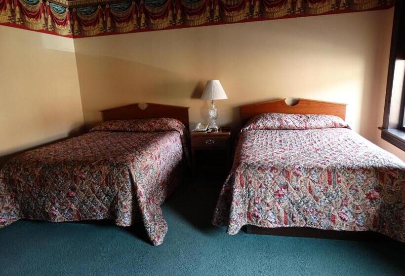 غرفه قياسيه سريرين مزدوجين, Historic Iron Horse Inn   Deadwood