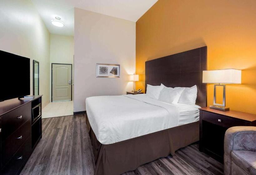 适合残疾人士使用的带超级大床的标准间, La Quinta By Wyndham Marshall