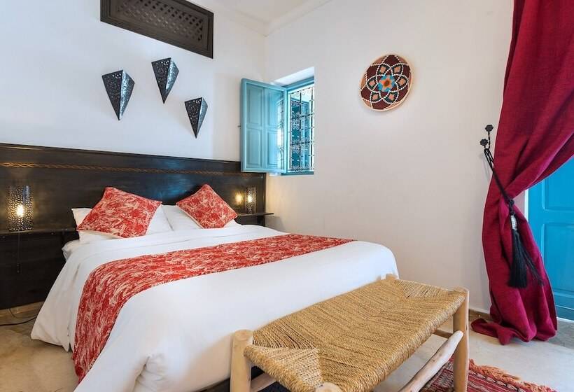 Quarto superior, Riad L'orange Bleue