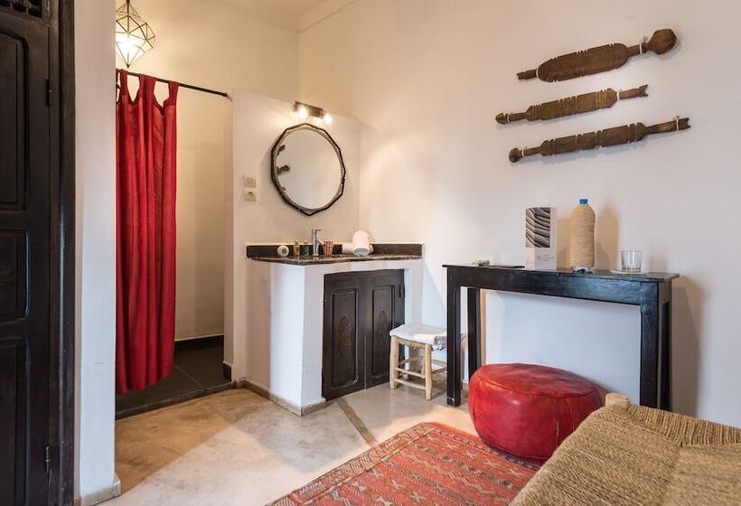 Quarto superior, Riad L'orange Bleue