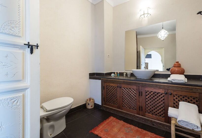 Quarto deluxe, Riad L'orange Bleue