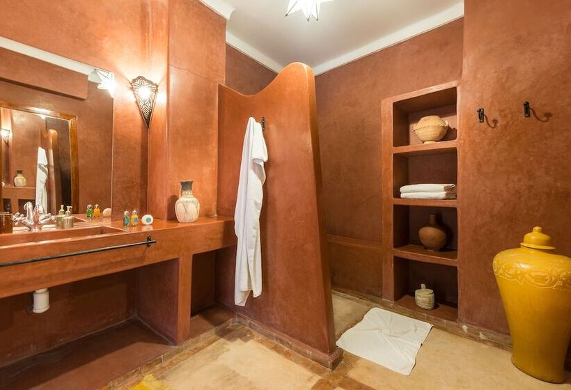 Quarto deluxe, Riad L'orange Bleue