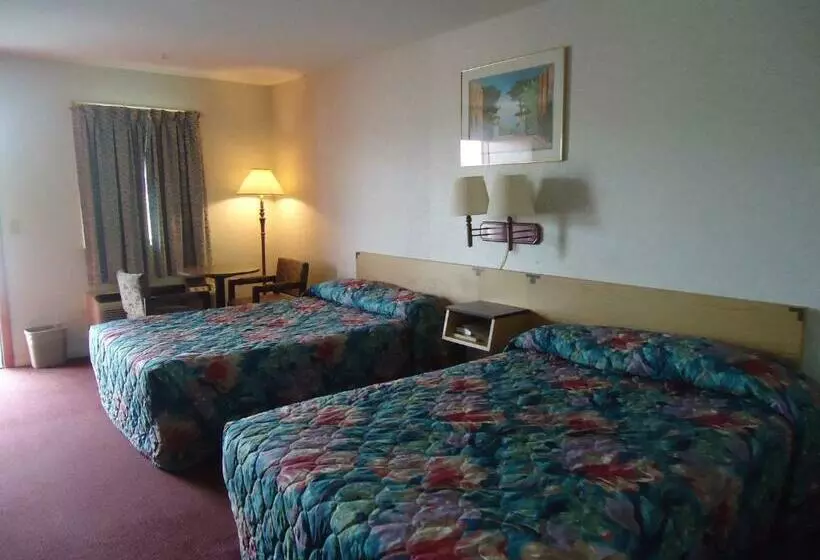 2ダブルベッドのスタンダードルーム, Welborn Motel Hamptonville
