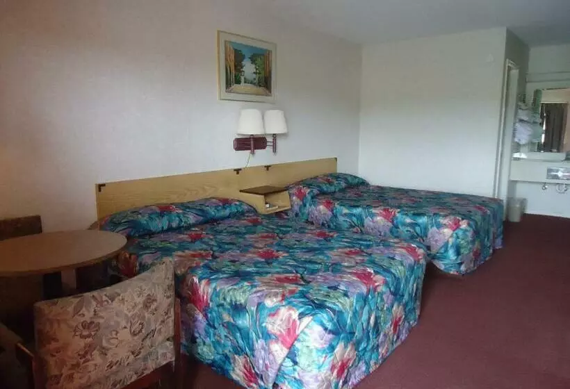 2ダブルベッドのスタンダードルーム, Welborn Motel Hamptonville