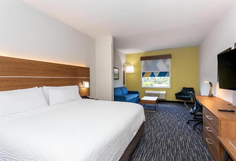 מיטת קינג בסוויטה, Holiday Inn Express & Suites   Miramar, An Ihg