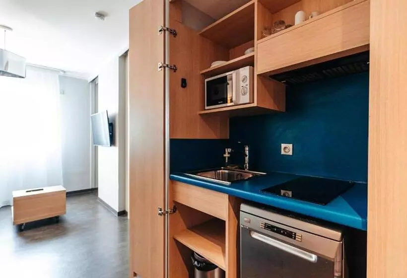 １ベッドルームアパートメント, Appart’city Confort Lyon Cité Internationale