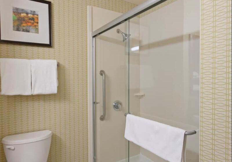 带大床的标准间, Holiday Inn Express & Suites Tacoma Downtown, An Ihg