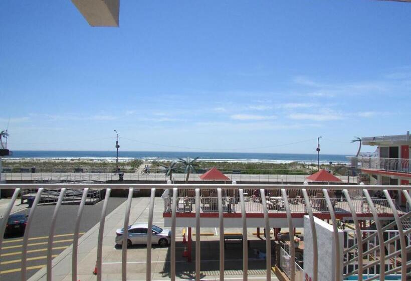 带大床的标准工作室, Sahara Motel