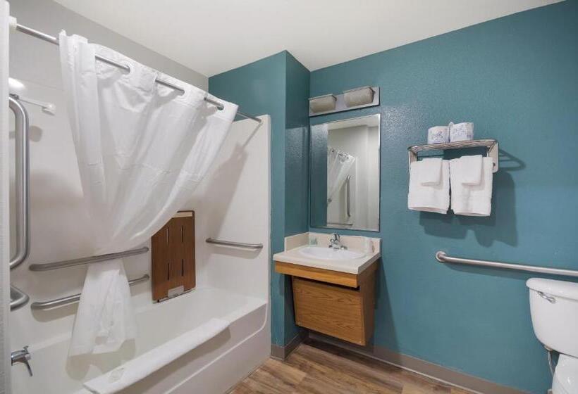 Quarto Estandar para Deficientes Físicos, Woodspring Suites Greenville Central I 85