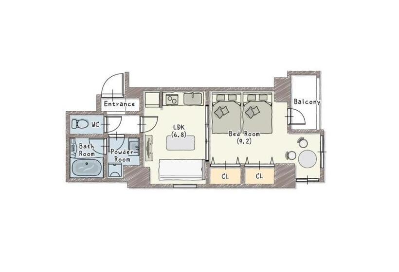 디럭스 룸, Bon Tokyo Asakusa