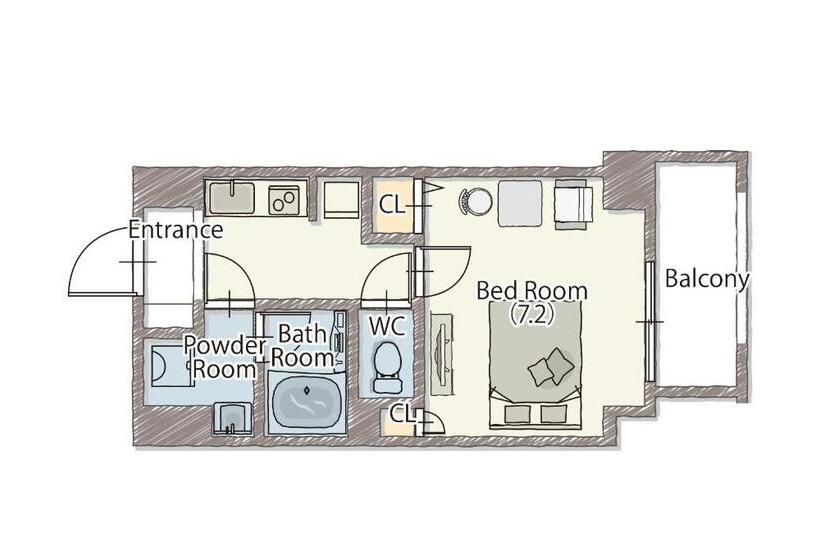 스탠다드 룸, Bon Tokyo Asakusa