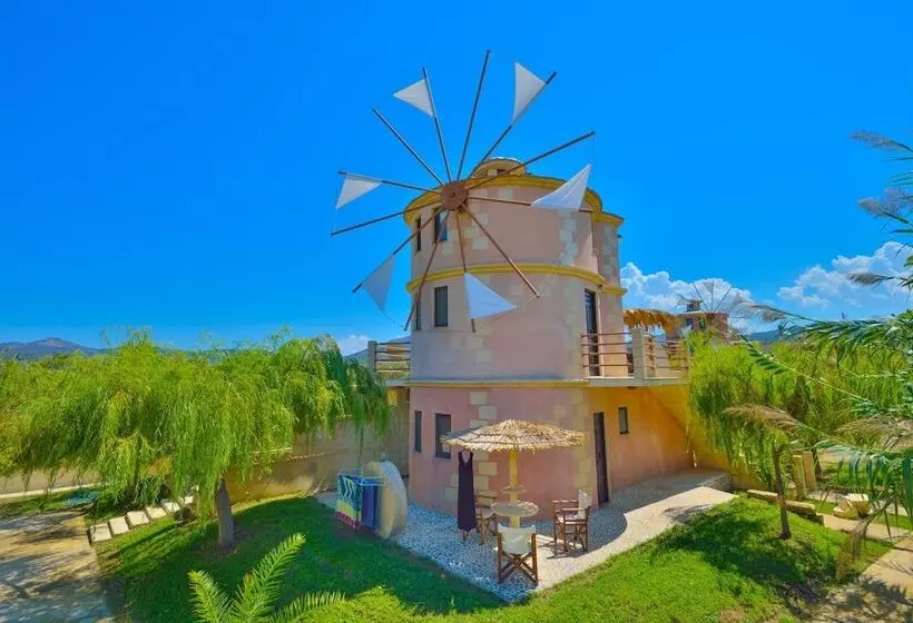 １階の１ベッドルームアパートメント, Anemomili Village
