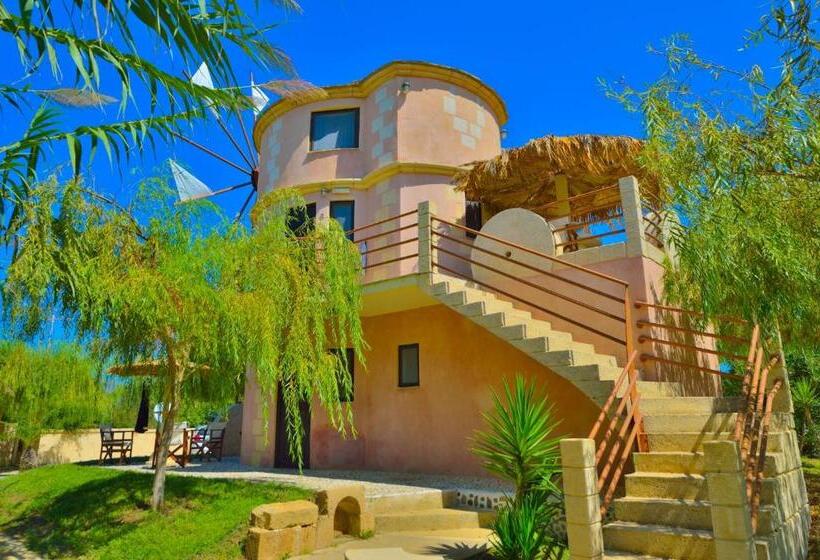 １階の１ベッドルームアパートメント, Anemomili Village