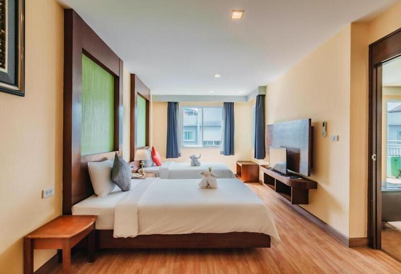 2 Bedroom Suite Pool View, Elite Suites Patong