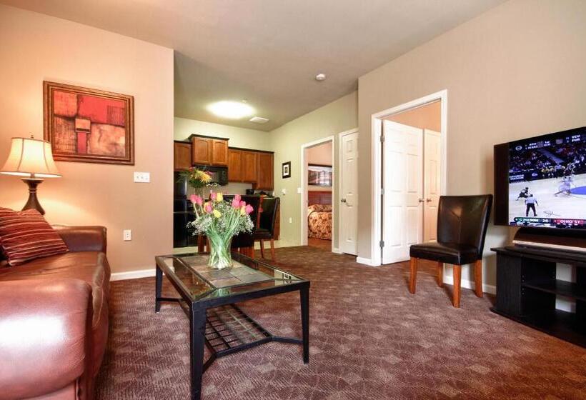 جناح غرفتين نوم, Stratford Suites Spokane Airport