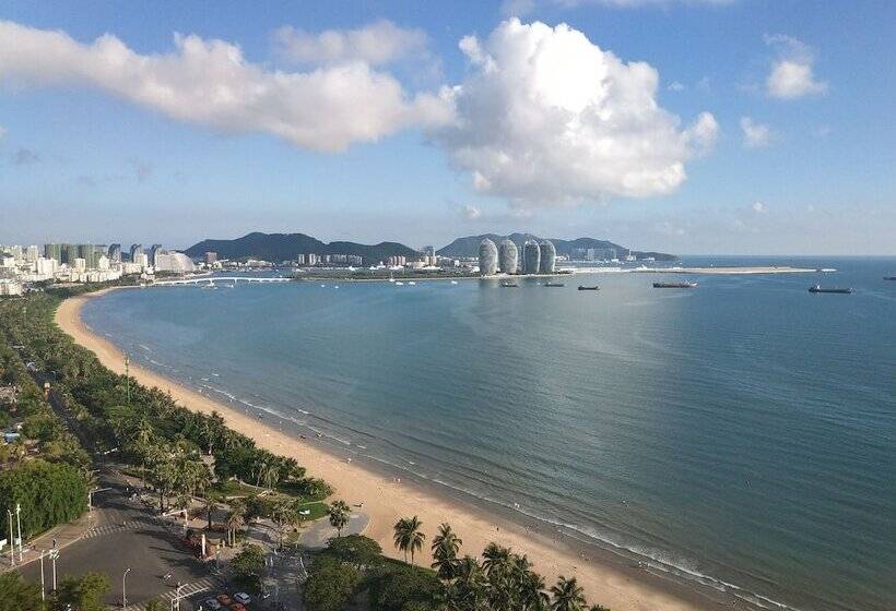 Номер Стандарт Двуспальная Кровать Вид на Море, Four Points By Sheraton Hainan, Sanya