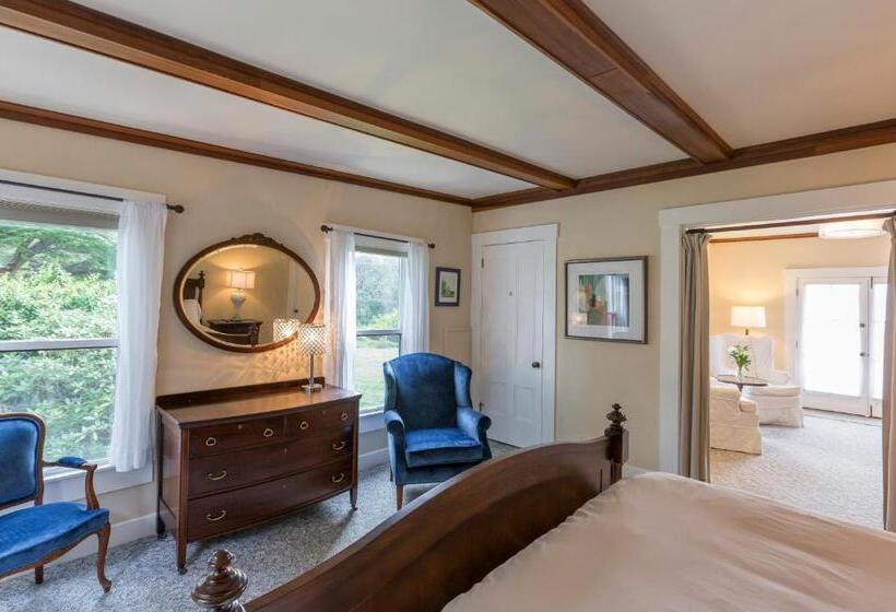 מיטת קינג בסוויטה, Scp Mendocino Inn And Farm