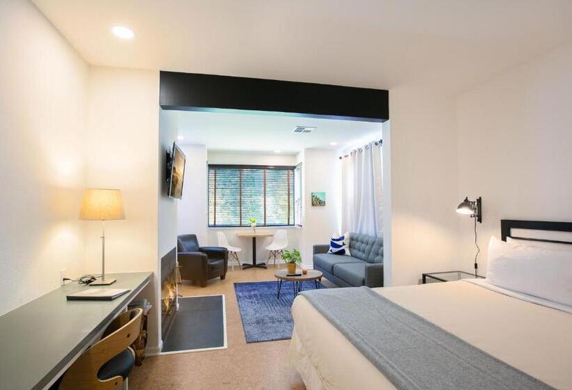 חדר סטנדרט עם מיטת קינג, Scp Mendocino Inn And Farm