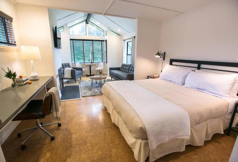 חדר סטנדרט עם מיטת קינג, Scp Mendocino Inn And Farm