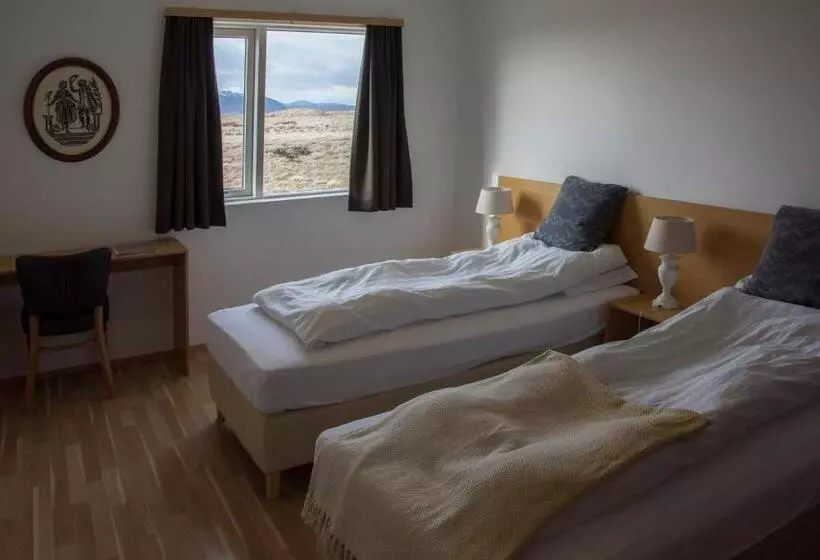 اتاق استاندارد با وان آب گرم, Lambastadir Guesthouse