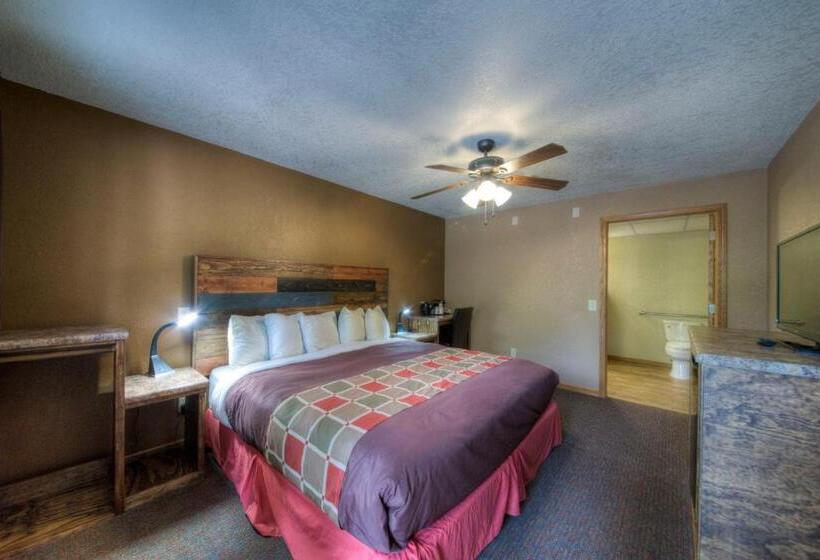 身障者適用キングサイズベッドルーム, Powder House Lodge