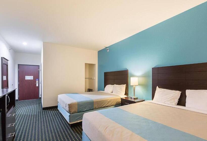 Номер Стандарт 2 Двуспальные Кровати, Budget Inn Ganado